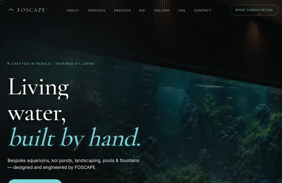 Foscape — live site built by Digital Shijil Studio